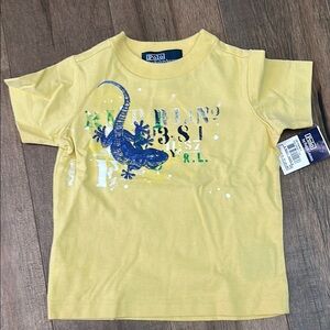 Polo by Ralph Lauren Yellow Short Sleeve Tee